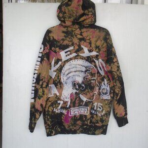 Chinatown Market Mens Alicia Keys Tie Dye Hoodie Size M Brown